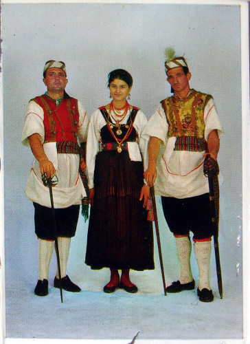 Dva muškarca i žena iz Blata.