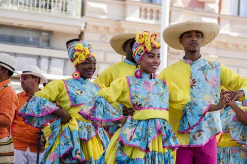Kolumbija, “Colombia Folklore Cultural Foundation”, Cali, (52. MSF Zagreb, 2018.), pozornica Trg bana Jelačića